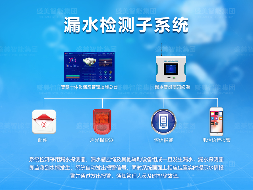 档案库房漏水监测子系统